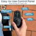 Easy-to-Use Control Panel