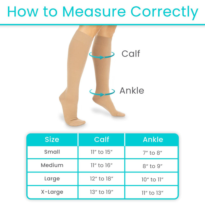 30-40mmHg Graduated Compression Stockings