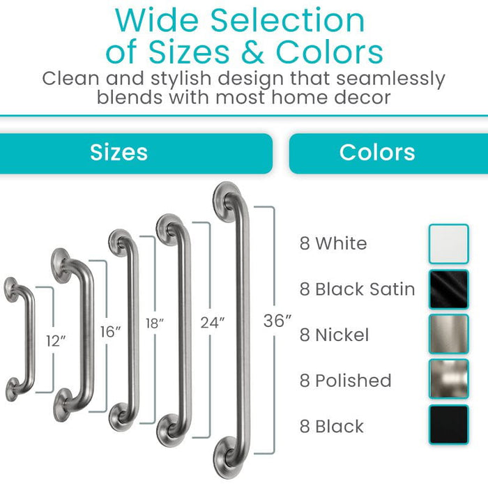 Wide Selection of Sizes & Colors