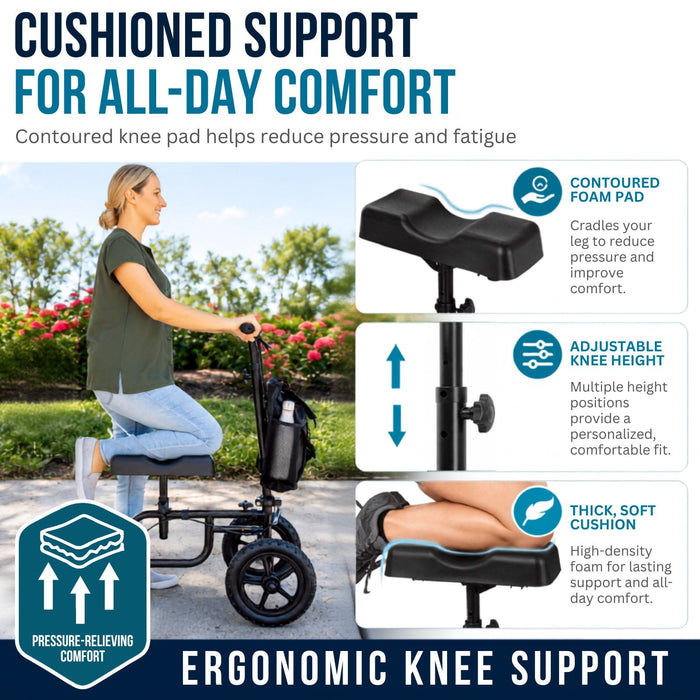 Cushioned support for all-day comfort