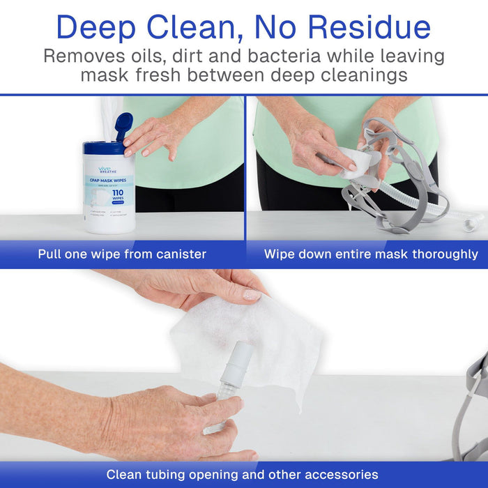 Deep clean, no residue