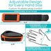 Adjustable Design for Every Hand Size