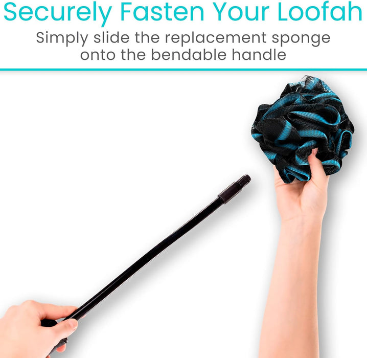 Bendable Loofah Replacement Set