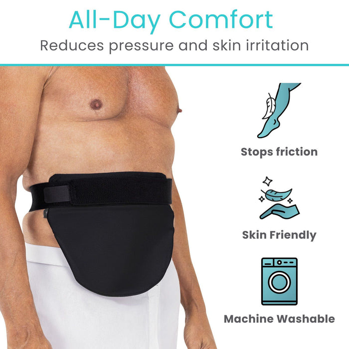 Reduces pressure and skin irritation