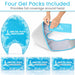 Four Gel Packs Included