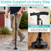 Stable Support on Every Step