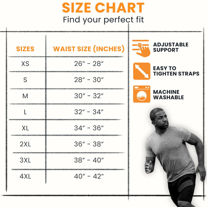 safs shorts sizing chart