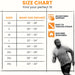 safs shorts sizing chart
