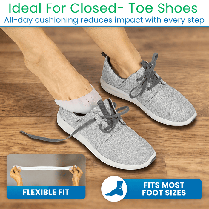 Ideal for Closed-toe shoes