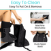 Easy to clean, machine washable. Dual Zipper back.
