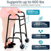 Supports up to 600lbs