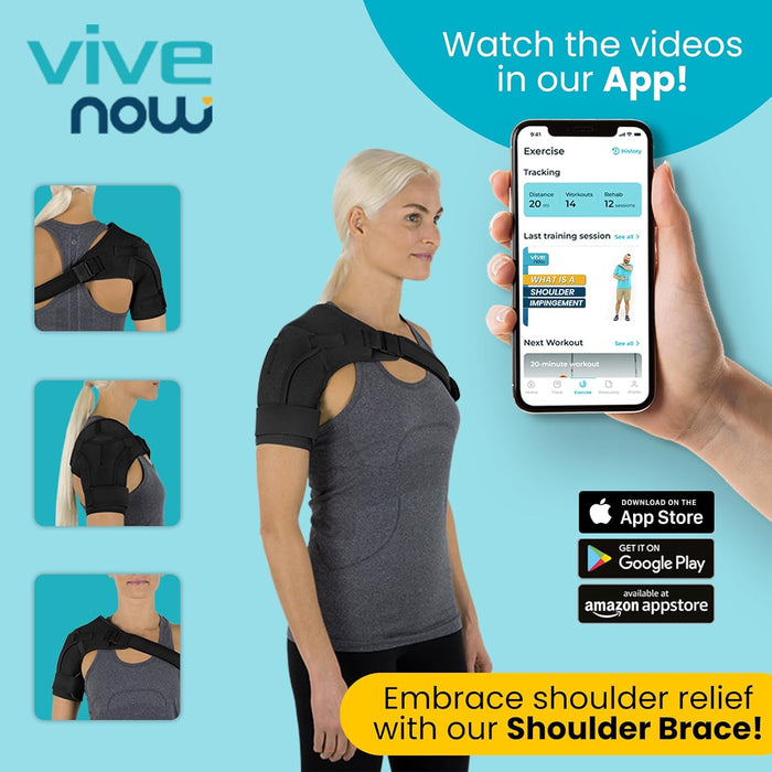 watch videos on app Shoulder Brace 