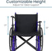 customizable height