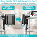 Bag Folds Flat While Attached