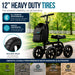 12" Heavy duty tires