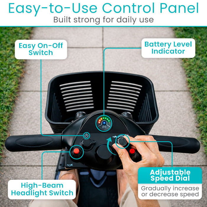 Easy-to-Use Control Panel