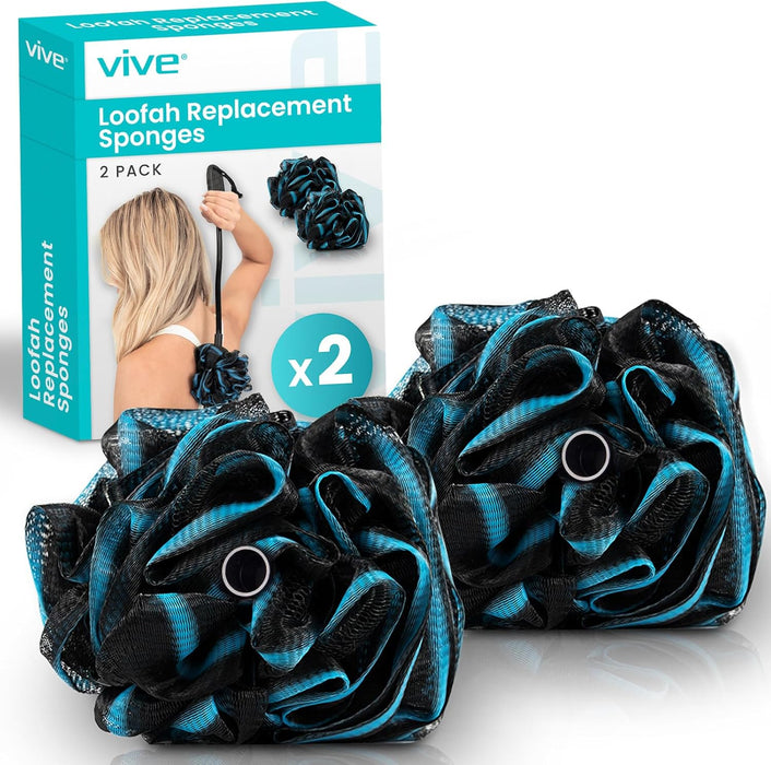 Bendable Loofah Replacement Set