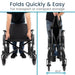 foldable bariatric wheelchair