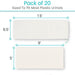 Pack of 20