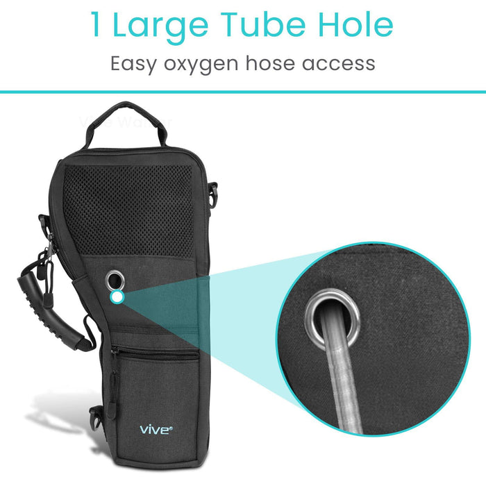 1 large tube hole