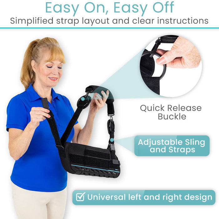 Easy on, easy off quick release buckle