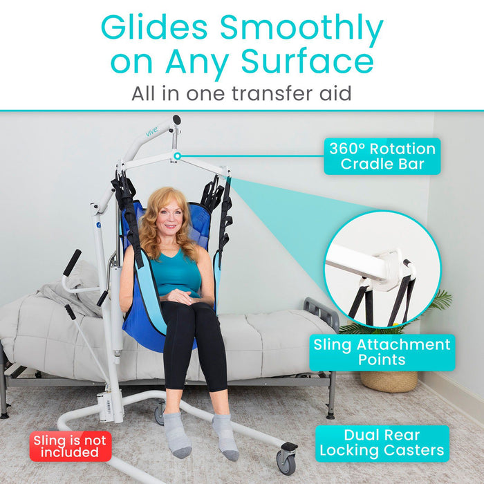 Glides smoothly on any surface