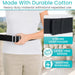Made with Durable Cotton