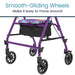 Smooth-Gliding Wheels