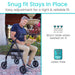 Snug fit stays in place
