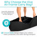 Why Choose the Vive Air Frame Carry Bag