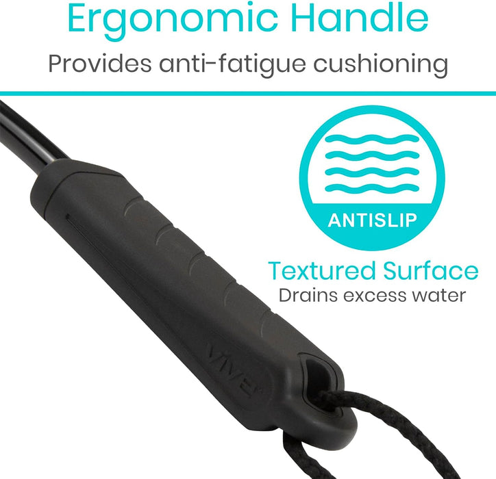 Ergonomic Handle with Anti-fatigue Cushioning
