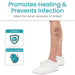promotes healing and prevents infection