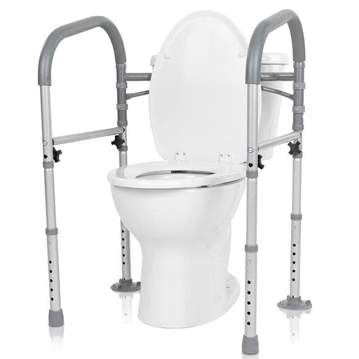 Safety Toilet Rail with Handles