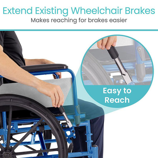 Extend Existing Wheelchair Brake Handle