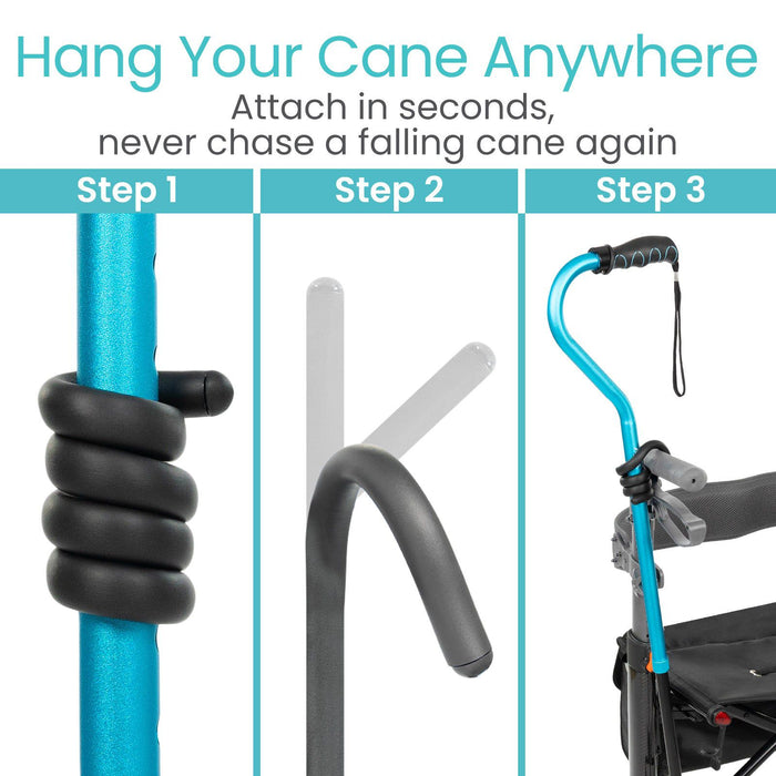 how to hang your cane anywhere
