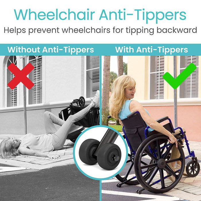 Wheelchair Anti-Tippers