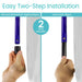 Easy Two-Step Installation