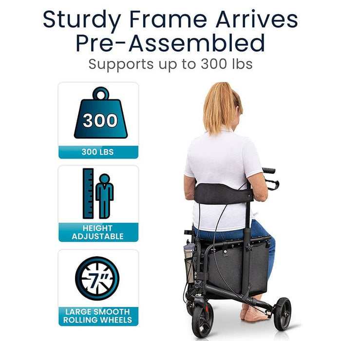sturdy frame arrives pre-assembled