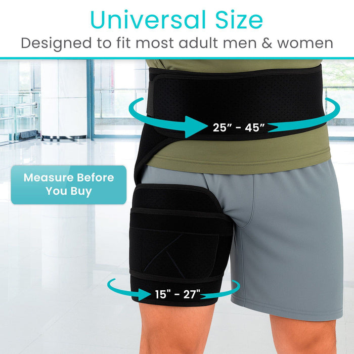 Universal Size groin support brace