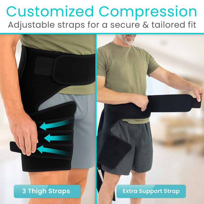Customized Compression groin support brace