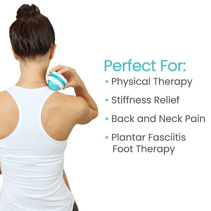 for PT, stiffness relief, back and neck pain, plantar fasciitis foot therapy, and more