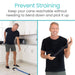 prevent straining