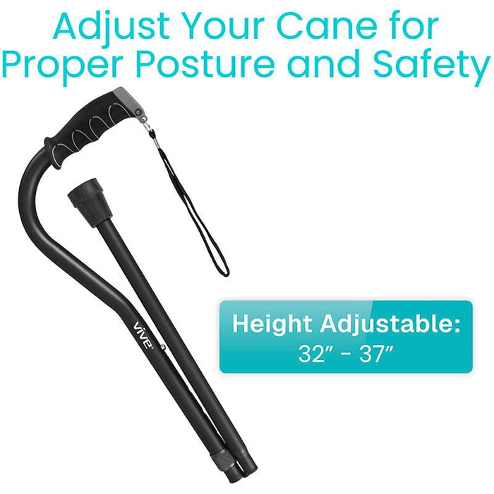 Folding Offset Cane