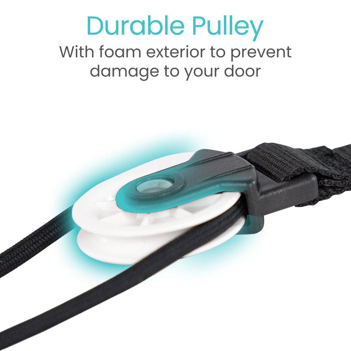 exercise pulley for physical therapy of arms or shoulder