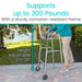 Supports up to 300 lbs.