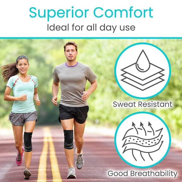 Compression Knee Sleeve with straps