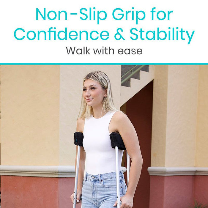 non-slip grip for confidence and stability