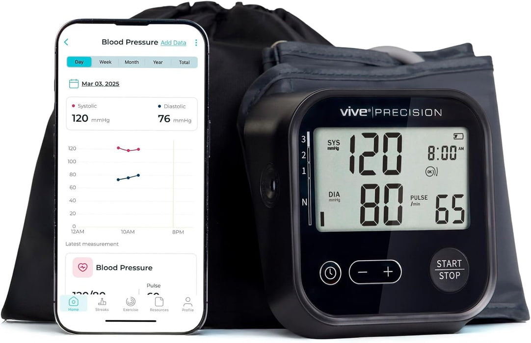 Vive Blood Pressure Monitor Smart Phone Compatible