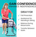 gain confidence enhance
 independence