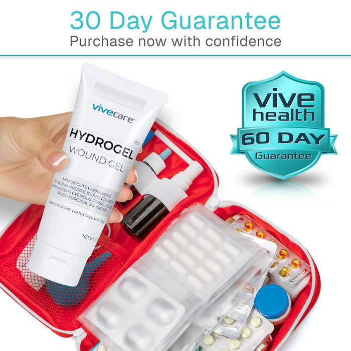 Hydrogel wound care includes 30-day guarantee
